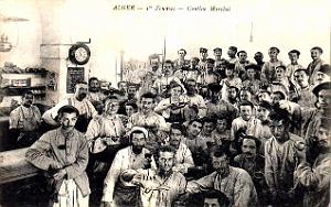 1393- Alger -1er Zouaves - Cantine Marchal